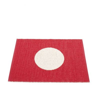 Vera Small One Kunststoffteppich 70x90 cm Pappelina Rot